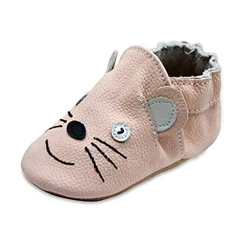 iEvolve Baby Girls Baby Boys Shoes Baby Toddler Soft Sole Shoes First Walker Crib Shoes Baby Moccasins - 1