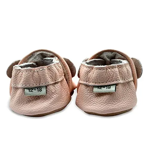 iEvolve Baby Girls Baby Boys Shoes Baby Toddler Soft Sole Shoes First Walker Crib Shoes Baby Moccasins - 5