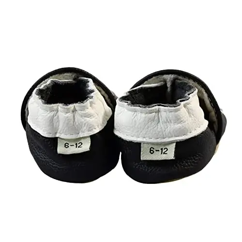 iEvolve Baby Girls Baby Boys Shoes Baby Toddler Soft Sole Shoes First Walker Crib Shoes Baby Moccasins - 6