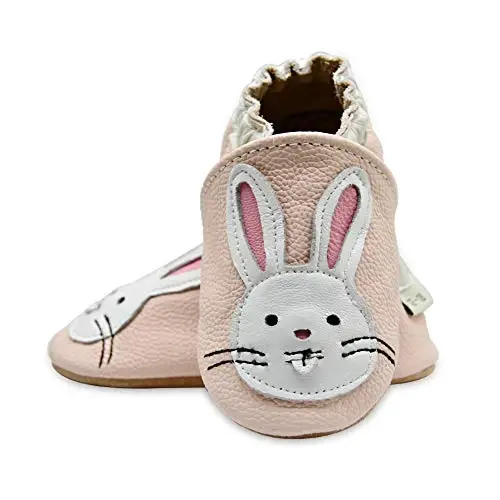 iEvolve Baby Girls Baby Boys Shoes Baby Toddler Soft Sole Shoes First Walker Crib Shoes Baby Moccasins - 3