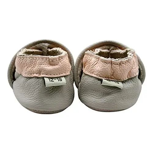 iEvolve Baby Girls Baby Boys Shoes Baby Toddler Soft Sole Shoes First Walker Crib Shoes Baby Moccasins - 4