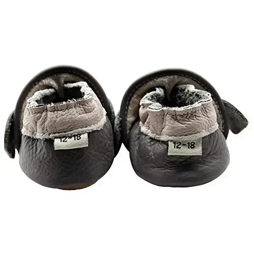 iEvolve Baby Girls Baby Boys Shoes Baby Toddler Soft Sole Shoes First Walker Crib Shoes Baby Moccasins - 4