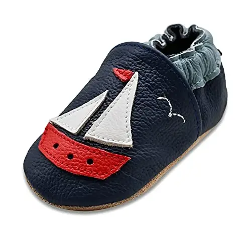 iEvolve Baby Girls Baby Boys Shoes Baby Toddler Soft Sole Shoes First Walker Crib Shoes Baby Moccasins - IEVOLVE