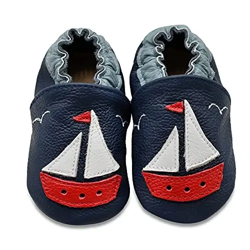 iEvolve Baby Girls Baby Boys Shoes Baby Toddler Soft Sole Shoes First Walker Crib Shoes Baby Moccasins - 2