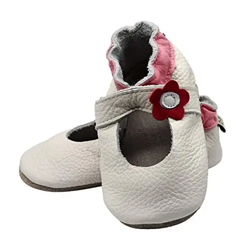 iEvolve Baby Girls Baby Boys Shoes Baby Toddler Soft Sole Shoes First Walker Crib Shoes Baby Moccasins - 3