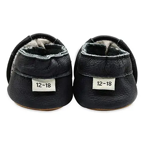 iEvolve Baby Girls Baby Boys Shoes Baby Toddler Soft Sole Shoes First Walker Crib Shoes Baby Moccasins - 4