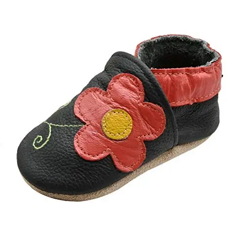iEvolve Baby Girls Baby Boys Shoes Baby Toddler Soft Sole Shoes First Walker Crib Shoes Baby Moccasins - 1