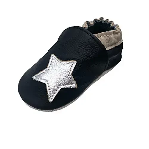 iEvolve Baby Girls Baby Boys Shoes Baby Toddler Soft Sole Shoes First Walker Crib Shoes Baby Moccasins - 1