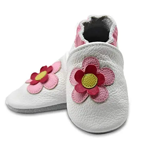 iEvolve Baby Girls Baby Boys Shoes Baby Toddler Soft Sole Shoes First Walker Crib Shoes Baby Moccasins - 3