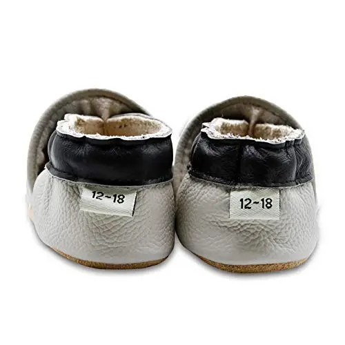 iEvolve Baby Girls Baby Boys Shoes Baby Toddler Soft Sole Shoes First Walker Crib Shoes Baby Moccasins - 5