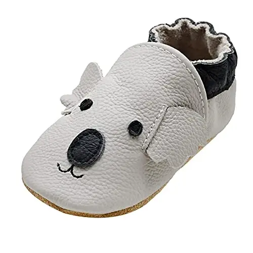 iEvolve Baby Girls Baby Boys Shoes Baby Toddler Soft Sole Shoes First Walker Crib Shoes Baby Moccasins - 1