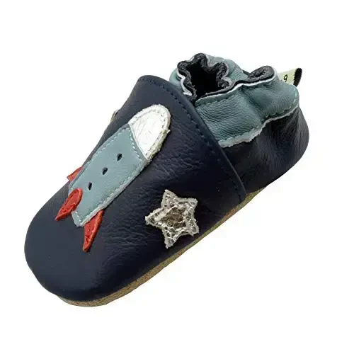 iEvolve Baby Girls Baby Boys Shoes Baby Toddler Soft Sole Shoes First Walker Crib Shoes Baby Moccasins - 1