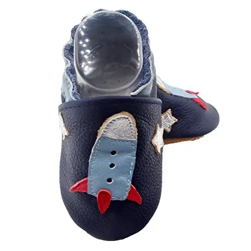 iEvolve Baby Girls Baby Boys Shoes Baby Toddler Soft Sole Shoes First Walker Crib Shoes Baby Moccasins - 3