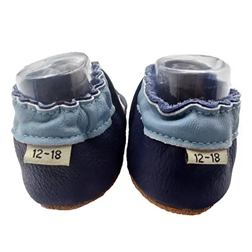 iEvolve Baby Girls Baby Boys Shoes Baby Toddler Soft Sole Shoes First Walker Crib Shoes Baby Moccasins - 4