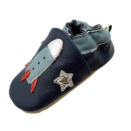 iEvolve Baby Girls Baby Boys Shoes Baby Toddler Soft Sole Shoes First Walker Crib Shoes Baby Moccasins - 1