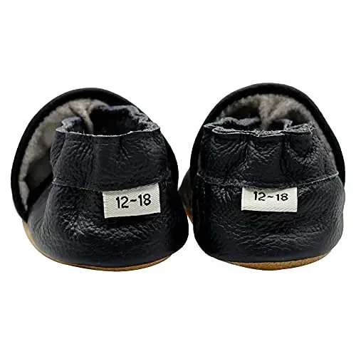 iEvolve Baby Girls Baby Boys Shoes Baby Toddler Soft Sole Shoes First Walker Crib Shoes Baby Moccasins - 5
