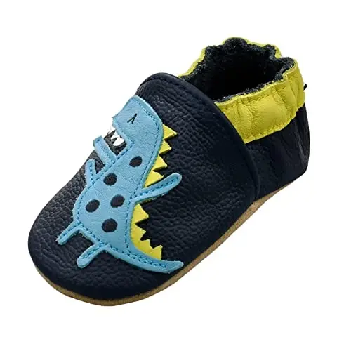 iEvolve Baby Girls Baby Boys Shoes Baby Toddler Soft Sole Shoes First Walker Crib Shoes Baby Moccasins - 1