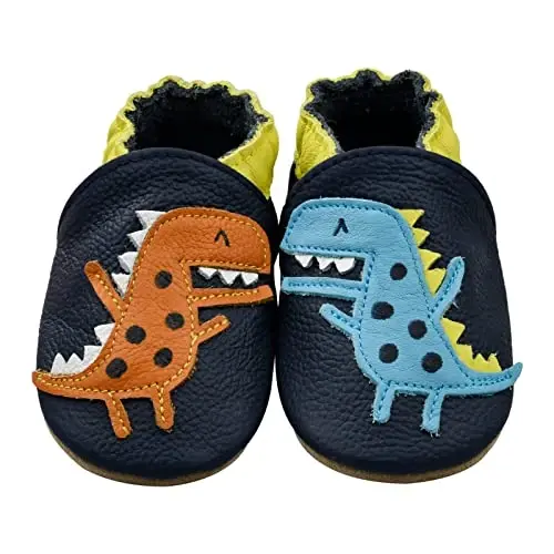 iEvolve Baby Girls Baby Boys Shoes Baby Toddler Soft Sole Shoes First Walker Crib Shoes Baby Moccasins - 2