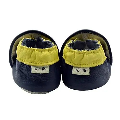 iEvolve Baby Girls Baby Boys Shoes Baby Toddler Soft Sole Shoes First Walker Crib Shoes Baby Moccasins - 5