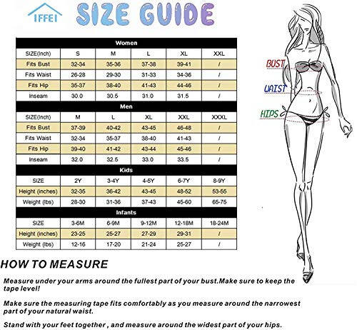 IFFEI Family Matching Swimsuits One Piece Bathing Suits Hollow Out Monokini Mommy and Me Swimwear Beachwear - 13