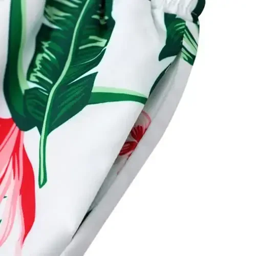 IFFEI Oila mos suzish kostyumlari Bir qismli cho'milish kostyumlari O'yilgan Monokini Onalar va qizlar suzish kiyimi пляж кийими - 6