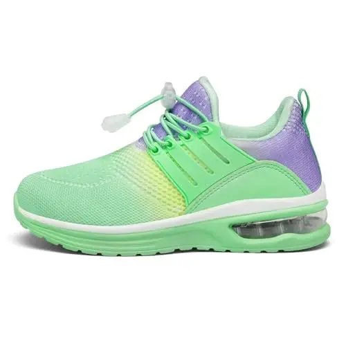 IGBAY Kids Sneakers for Boys Toddler Tennis Shoes Unisex Athletic Running Cushion Lightweight Sneaker - 4