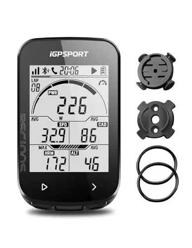 iGPSPORT BSC100S Bisiklet Bilgisayarı Kablosuz, 2.6 inç LCD Ekran Şarj Edilebilir Su Geçirmez GPS Bisiklet Bilgisayarı - IGPSPORT