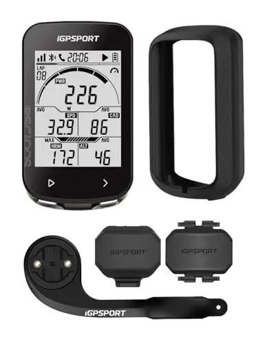 iGPSPORT BSC100S Bisiklet/Bisiklet Bilgisayarı Kablosuz, 2,6 inç LCD Ekran Şarj Edilebilir Su Geçirmez GPS Bisiklet Bilgisayarı - 1