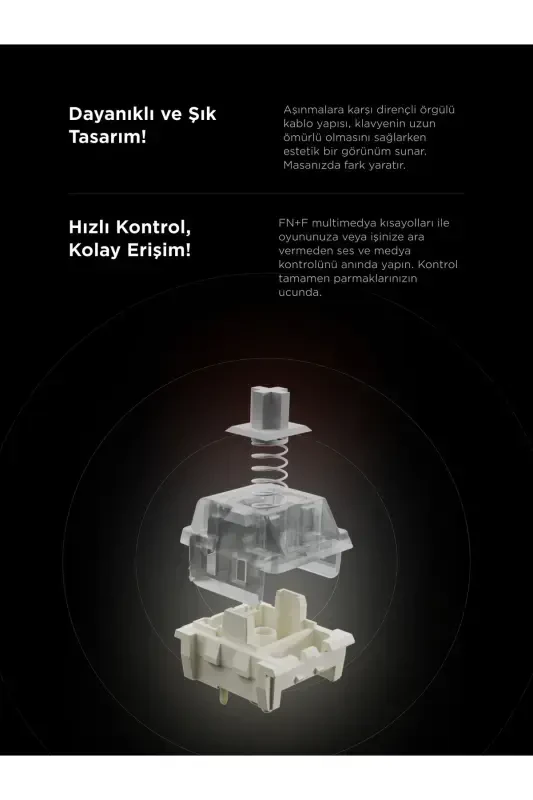 Игровая клавиатура Kb-rx77 Runner Black Usb Rainbow с подсветкой Q с подставкой для запястий - 5