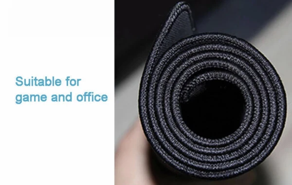 Игровая подставка для мыши American Notions XL, для мышей и клавиатур, нескользящая резина, ноутбук Mac PC (черная карта мира) - Modazone (1)