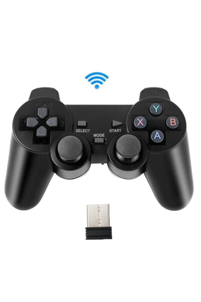 Игровой контроллер Concord 6IN1 2.4G WiFii Беспроводной Android TV / PC Совместимый Вибрационный USB Джойстик - 4