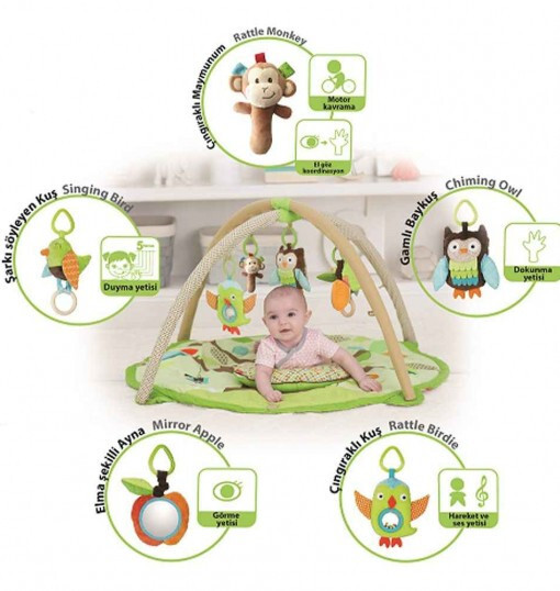 Игровой коврик Sozzy Happy Baby (Хлопок) - 6