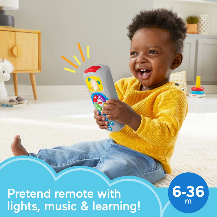 Игрушка для обучения малышей Fisher-Price Laugh & Learn Puppy's Remote - 8