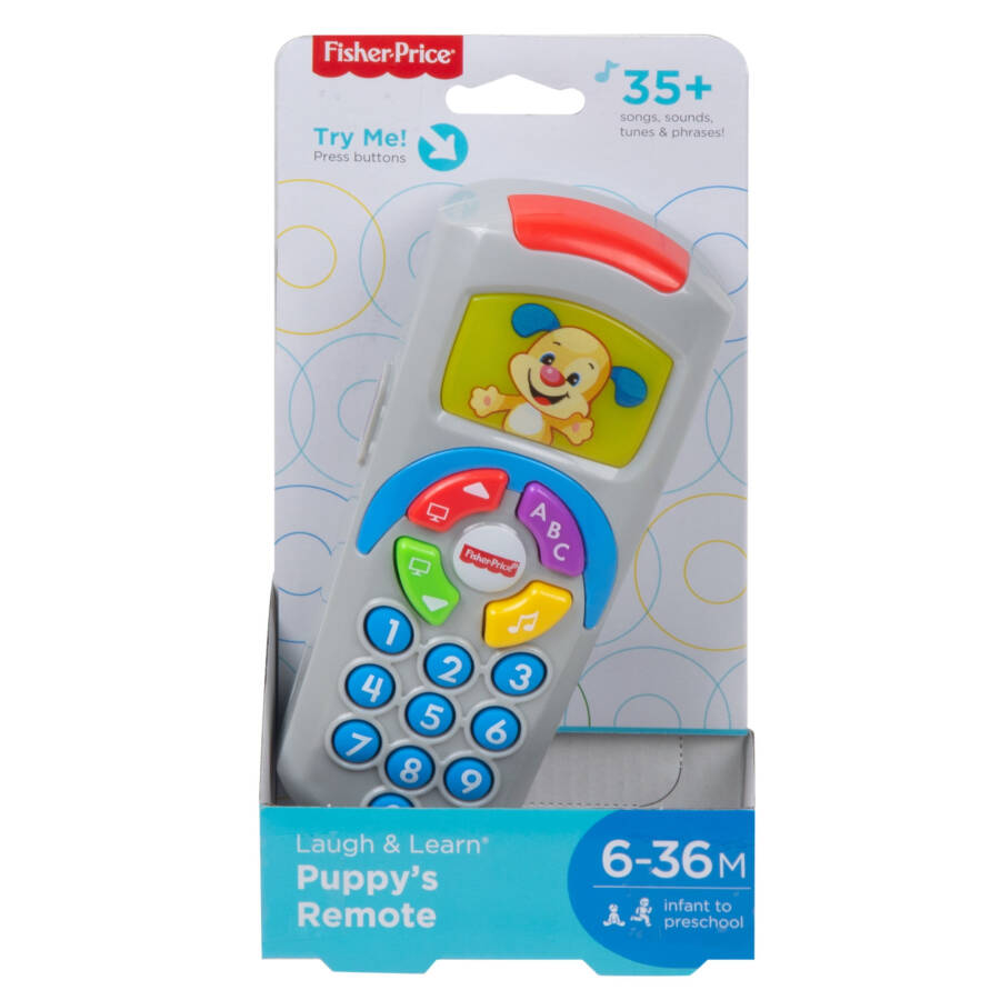 Игрушка для обучения малышей Fisher-Price Laugh & Learn Puppy's Remote - 12