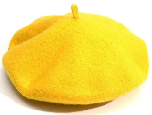 IHAUIUE Solid Color Berets Hat Wool Classic French Hats Simple Warm Painters Caps for Women, Ladies, Girls - 1