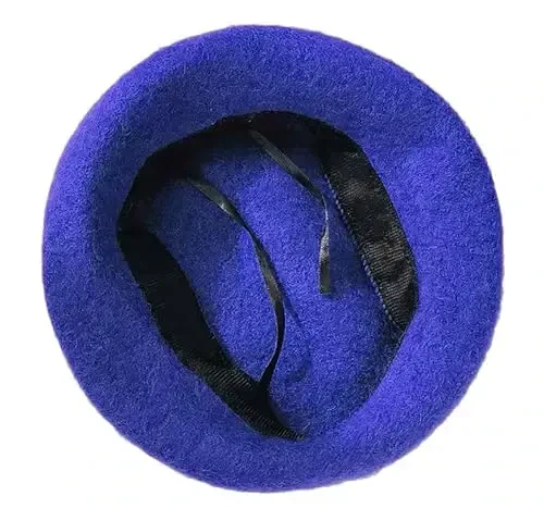 IHAUIUE Solid Color Berets Hat Wool Classic French Hats Simple Warm Painters Caps for Women, Ladies, Girls - 6