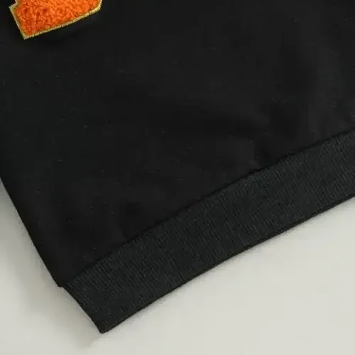 Twopumpkin Toddler Halloween Shrit Baby Girl Outfit Crewneck Sweatshirt Long Sleeve Shirts Holiday Clothes - 5