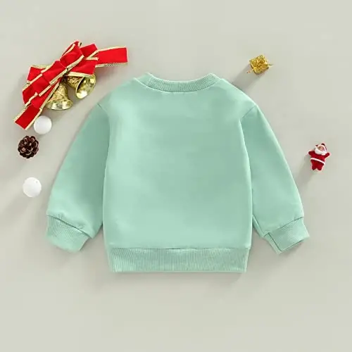 Twopumpkin Toddler Halloween Shrit Baby Girl Outfit Crewneck Sweatshirt Long Sleeve Shirts Holiday Clothes - 7