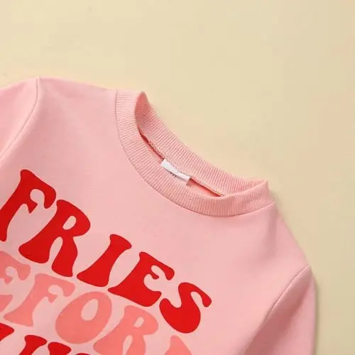 Twopumpkin Toddler Halloween Shrit Baby Girl Outfit Crewneck Sweatshirt Long Sleeve Shirts Holiday Clothes - 3