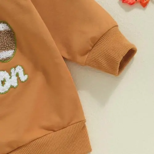 Twopumpkin Toddler Halloween Shrit Baby Girl Outfit Crewneck Sweatshirt Long Sleeve Shirts Holiday Clothes - 5