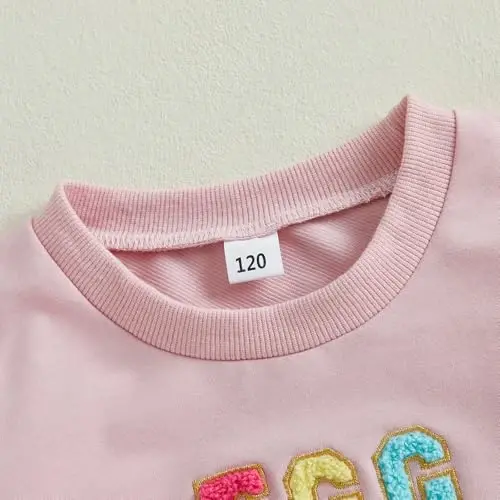 Twopumpkin Toddler Halloween Shrit Baby Girl Outfit Crewneck Sweatshirt Long Sleeve Shirts Holiday Clothes - 2