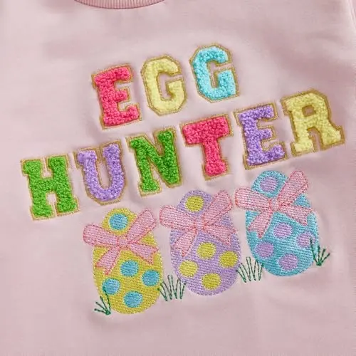 Twopumpkin Toddler Halloween Shrit Baby Girl Outfit Crewneck Sweatshirt Long Sleeve Shirts Holiday Clothes - 3