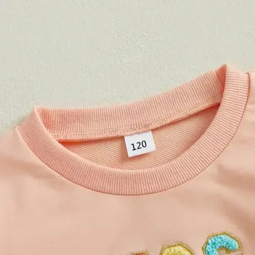 Twopumpkin Toddler Halloween Shrit Baby Girl Outfit Crewneck Sweatshirt Long Sleeve Shirts Holiday Clothes - TWOPUMPKIN (1)