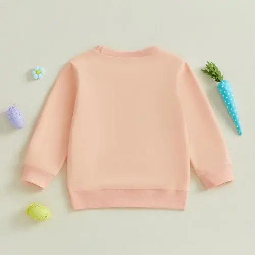 Twopumpkin Toddler Halloween Shrit Baby Girl Outfit Crewneck Sweatshirt Long Sleeve Shirts Holiday Clothes - 5