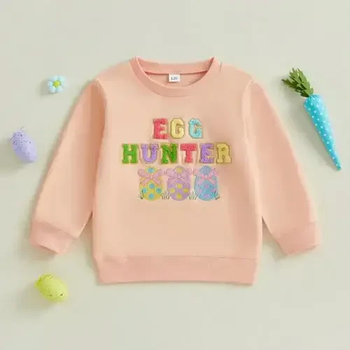 Twopumpkin Toddler Halloween Shrit Baby Girl Outfit Crewneck Sweatshirt Long Sleeve Shirts Holiday Clothes - 6