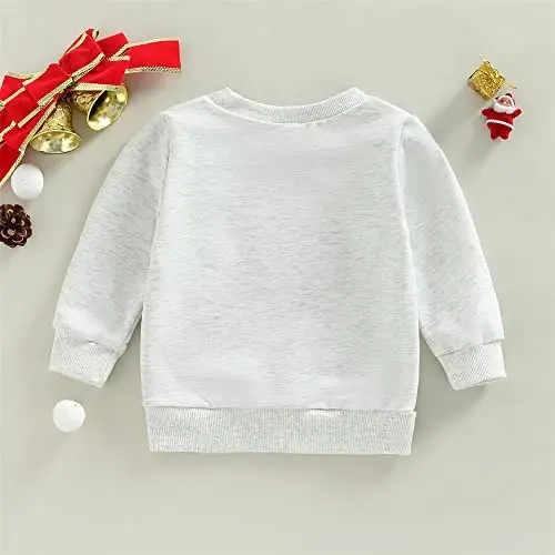 Twopumpkin Toddler Halloween Shrit Baby Girl Outfit Crewneck Sweatshirt Long Sleeve Shirts Holiday Clothes - 11