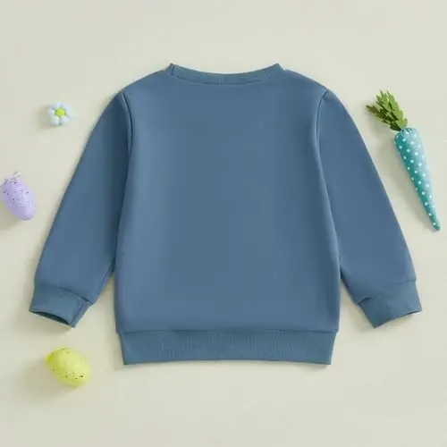 Twopumpkin Toddler Halloween Shrit Baby Girl Outfit Crewneck Sweatshirt Long Sleeve Shirts Holiday Clothes - 5