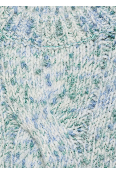 İki Renkli Örgü Kazak - 5