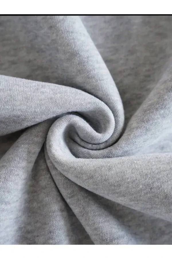 İkili Fırsat Eşofman Seti Paça Lastik Rahat Giyim Jogger Unisex-SİYAH - 7