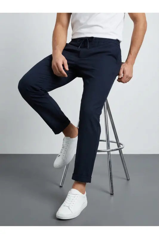 Ikki Oyoqli Slim Fit Jogger Shimim - 2